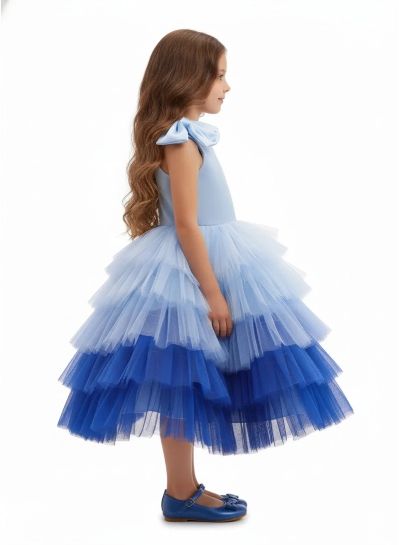 بيداني فستان أزرق جنية